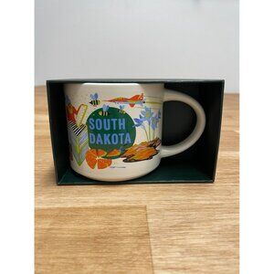 STARBUCKS DISCOVERY SERIES COFFEE MUG SOUTH DAKOTA 14 OZ NEW IN BOX FULL SIZE